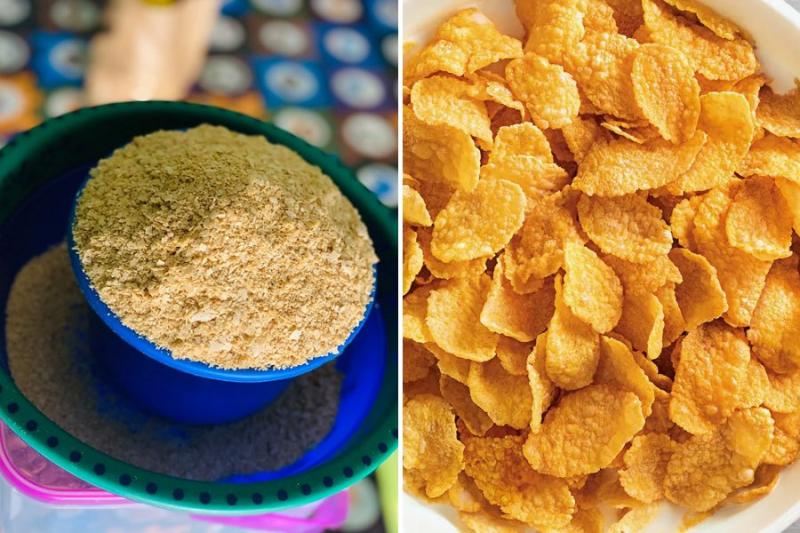 Difference Between Cornflakes and Golden Morn