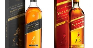 Difference Between Johnnie Walker's Black Label and Johnnie Walker's Red label