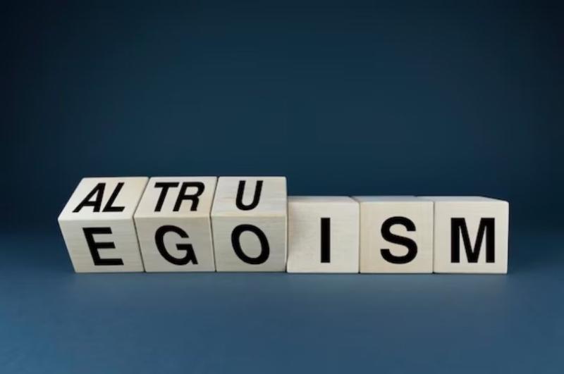 The difference between egoism and altruism highlights the distinctions between two incredible human personalities. Egoism and altruism can be regarded as two varied words. Egoism is described as the rate of being overly self-centred or selfish. On the other hand, altruism is described as the rate of being selfless. These points out to incredibility of the personalities of human beings.