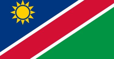 Flag of Namibia