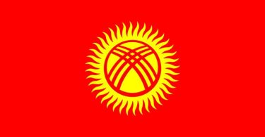 Flag of Kyrgyzstan