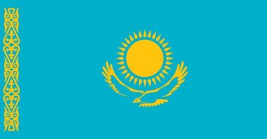 Flag of Kazakhstan