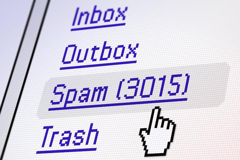 Inbox and Spam are two different folders email services use to sort messages based on who sent them and what they are about.