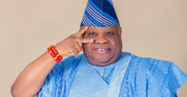 Ademola Adeleke is the governor of Nigeria's Osun State, a position he has held since 2022; he served as senator for the Osun-West district from 2017 until 2019. He is a member of the Adeleke family, who hails from Ede in Osun State.