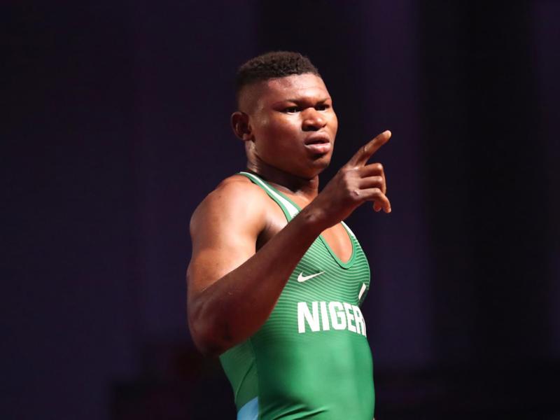 John Emmanuel is a freestyle wrestler who hails from Nigeria 333