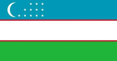 Flag of Uzbekistan