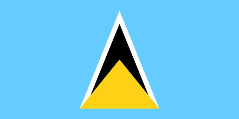 Flag of Saint Lucia