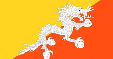 Flag of Bhutan