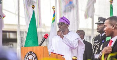 Lagos State Governor Babajide Sanwo-Olu